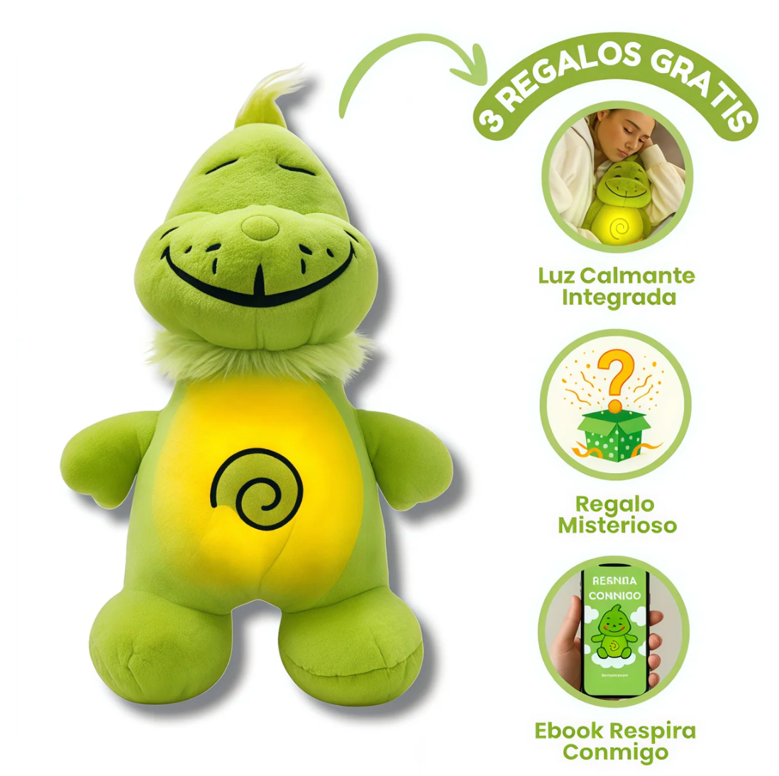 Grumply™ Peluche Calmante que Respira