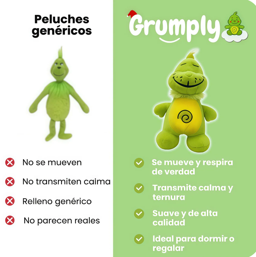 Grumply™ Peluche Calmante que Respira